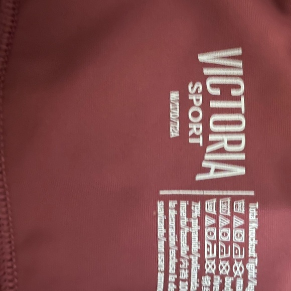 Excellent Condition Victorias Secret Sport Blush leggings - Picture 2 of 2